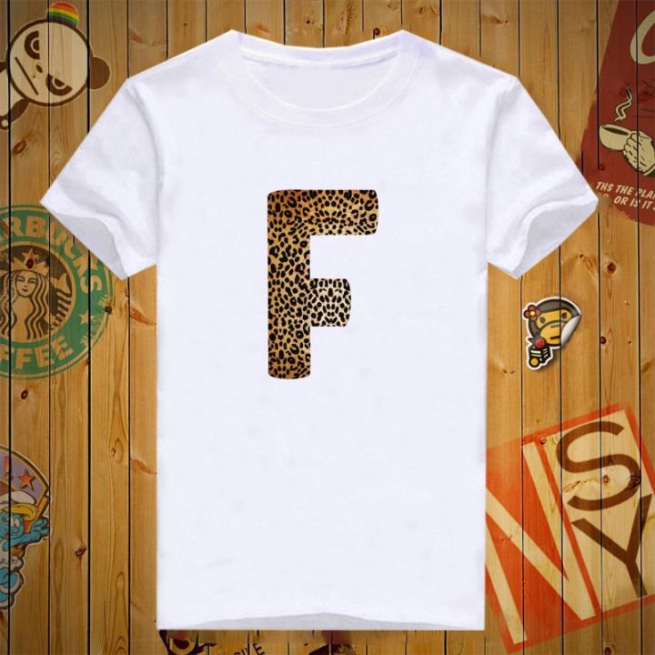 เสื้อยืดสกรีนลายอักษร-f-ลายเสือ