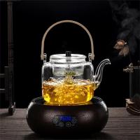 Glass Teapot With Removable Infuser Durable Teapot Glass Coffee Kettle Heat Resistant Tea Maker Set For Blooming Loose Leaf Tea