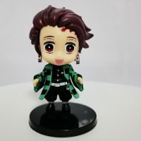 [AhQ ornaments] Demon Slayer Figure Kamado Tanjirou Action Figura อะนิเมะ Agatsuma Zenitsu Nezuko Kimetsu PVC ของเล่น Gif สำหรับเด็กหญิงและเด็กชาย