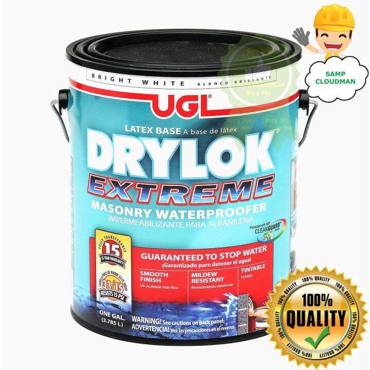 UGL Drylok Extreme Masonry Waterproofer Latex Base Bright White Gallon