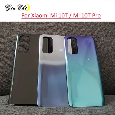 New Cover For Xiaomi Mi 10T Pro 5G Battery Cover Rear Glass Door Housing For Mi 10T Back Battery Cover M2007J3SY M2007J3SG