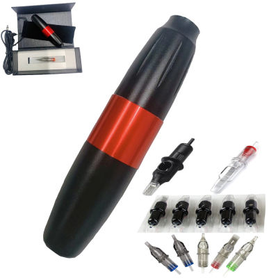 Tattoo equipment, tattoo pen with 10pcs Cartridge