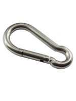 （ At）12x140mmMultifunctional316 SpringCarabiner Quick Link Lock Ring Hookhikingtools