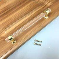 【LZ】▧♛  Acrylic  Glass Door Cabinet Drawer Knob Hardware Home Decoration Gold