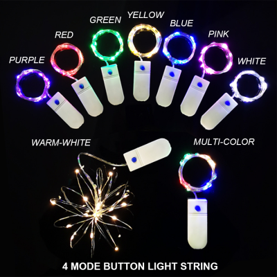 LED 2032 Button-Battery New Button Flashing String Lights Christmas Wedding Celebration Party Creative Flower Decoration Lights