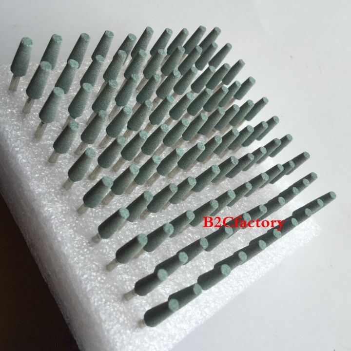 assorted-color-green-50pcs-dental-gravel-ceramic-mounted-point-fg-burs-polisher