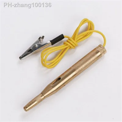 Diagnostic Tools DC 6V 12V Copper Auto Car Light Circuit Tester Lamp Voltage Test Pen Detector Probe Light System Test