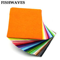 FISHWAVES 15*15เซนติเมตร60ชิ้นที่มีคุณภาพสูง Diy รู้สึกเย็บปักถักร้อยจักรเย็บผ้าโพลีเอสเตอร์รู้สึกผ้าหัตถกรรมผ้าสำหรับ Diy แฮนด์เมด Jewlery ใหม่