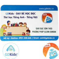 Thẻ học tiếng anh cùng bé trên ứng dụng GDKIDS - Thẻ học thông minh giúp bé nghe nói tiếng anh mỗi ngày thumbnail