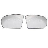 1 Pair Right and Left Side Rearview Mirror Glass Replacement for W203 W211 2038100121 2038101021