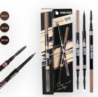 Sivanna Colors brow Arcade Crayon Sources Eyebrow Pencil 0.1g HF206 ซีเวียน่า ดินสอเขียนคิ้วหัวเล็ก สิวันนา ที่เขียนคิ้ว