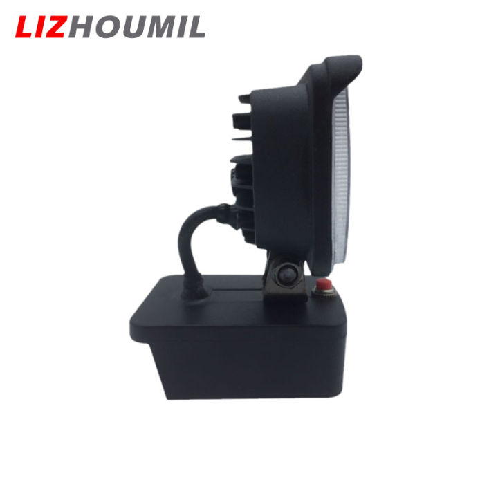 lizhoumil-ไฟเครื่องมือแอลอีดีใช้ได้กับมิลวอกี18v-แบตเตอรี่ลิเธียม-m18พร้อมไฟแฟลชโคมไฟกลางแจ้งอเนกประสงค์ปรับได้3โหมด