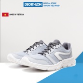 Giày chạy bộ thể thao nữ DECATHLON Run One siêu nhẹ màu xám