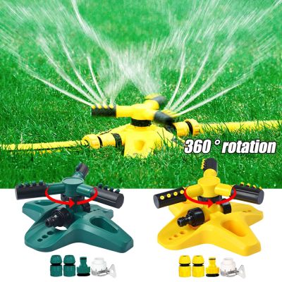 Automatic Sprinkler Adjustable 360 Degree Rotating Garden Plant Irrigation Large Area Coverage Water Lawn for Kids Playing