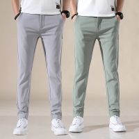 【CC】◎  2023 Mens Pants Elasticity Fashion Breathable Trousers