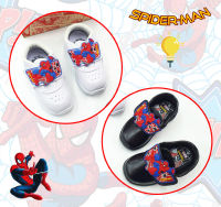 รองเท้าเด็กอนุบาลชาย มีไฟ สไปเดอร์แมน Chappy Spiderman SP1 มีไฟ? รุ่นใหม่ล่าสุด2023  พร้อมส่ง