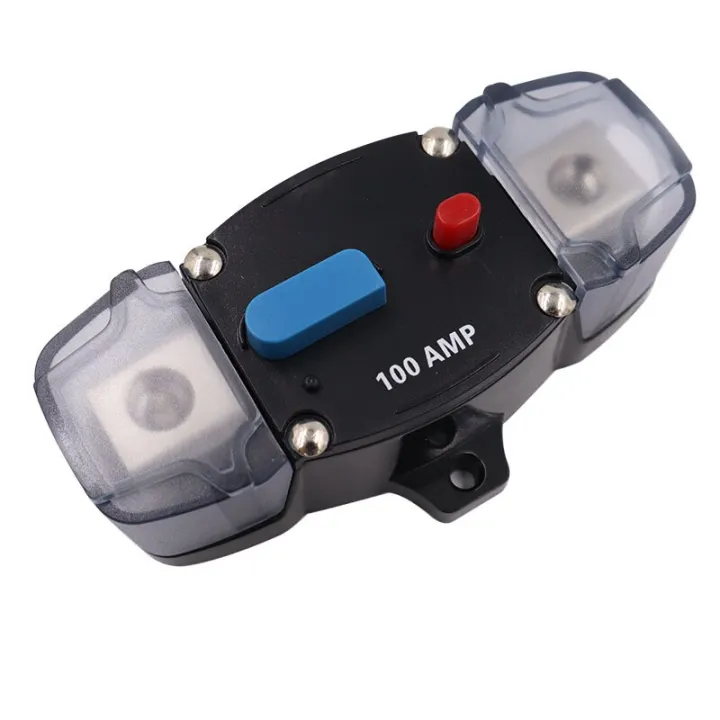 Interruttore Automatico 80A Con Fusibile Di Reset Manuale Per Auto, Audio Marine, Imbarcazioni E Inverter | Sostituto Ideale Per Portafusibili