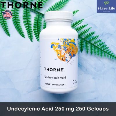 วิตามินรวม สำหรับระบบ ย่อย อาหาร Undecylenic Acid 250 mg 250 Gelcaps - Thorne Research