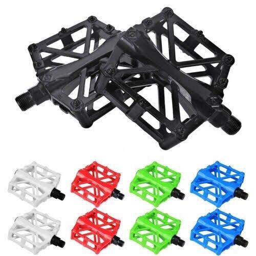 1 PAIR PEDAL Aluminum alloy (Accessories) ultralight bicycle, mountain bike flat pedal (1 Pair