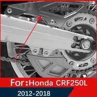 CRF250L Motorcycle Chain Drag Cover Guard Protector For Honda CRF 250L 2012 2013 2014 2015 2016 2017 2018 Black CNC Aluminum