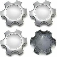 4Pcs Car Wheel Center Hub Caps silver Modified car Wheel Center covers for Toyota Tundra Sequoia Wheel Center Cover 2003-2007