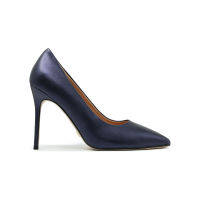 SHU CELEB HEELS 4" IN MILANMETALIC MIDNIGHT BLUE รองเท้าส้นสูง