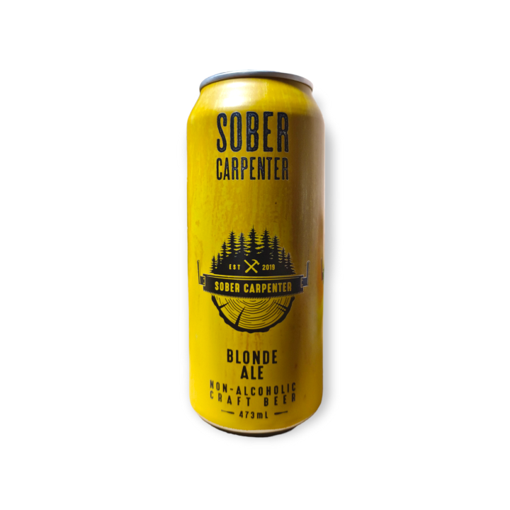 (canada) Sober Carpenter Blonde Ale. Non-alcoholic Craft Beer. 473 Ml 