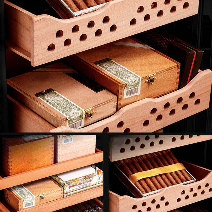 ตู้ซิการ์-ตู้กันชื้น-ตู้เก็บไวน์-2-in-1-new-cigar-cabinet