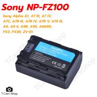 แบตเตอรี่ โซนี่ Sony NP-FZ100 ความจุ 2,280 mAh สำหรับกล้อง Sony A9 A7IV A7III A7RIII A6600 A7M4 A7M3 Alpha A1