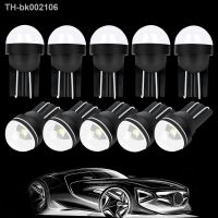 ஐ 10PCS New T10 W5W WY5W High Quality 3030 LED Car Wedge Parking Light Side Door Bulb Instrument Lamp Auto License Plate Light 12V