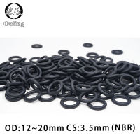 Like 2023】50PCSlot Rubber Ring NBR SeAlibabang O-Ring CS3.5mm OD20mm O Ring Seal Gasket SeAlibabang Washer Oil Rings