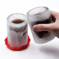 You can eat a Cup! Bar Party Drink Ice Wine Tray Cool Cup Shape Ice Cube Freeze Mold Ice Maker Mould Ice Mold Kitchen