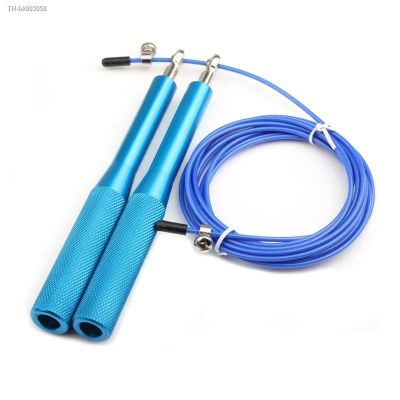 ✌ Speed Jump Rope Crossfit Men Women Kids Gym Workout Equipment Steel Wire Bearing Adjustable Fitness Training Tool Multiple Color