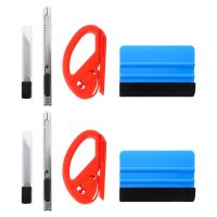 Film Car Window Squeegee Wrap Tool Kit Tools Tint Vinyl Auto Wrapping Scraper Felt Installing Scrapers Application Installation