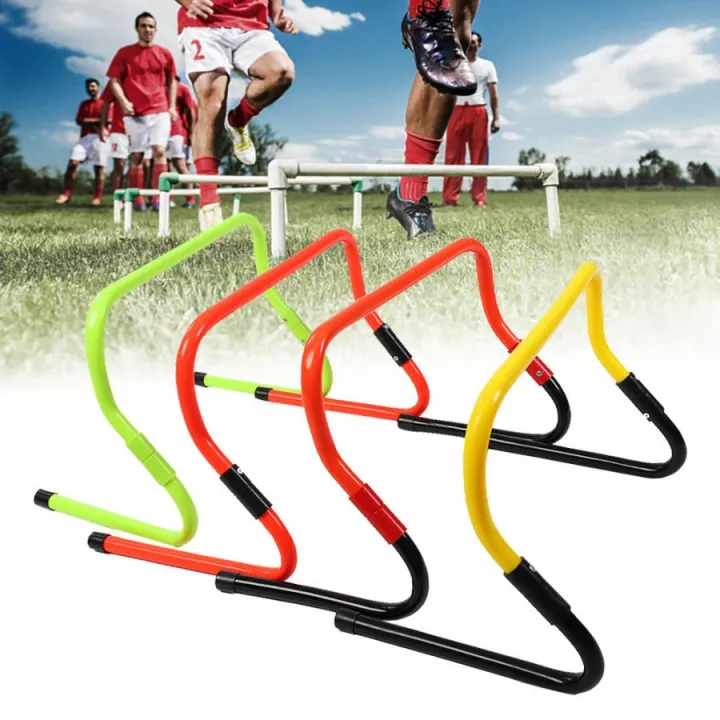 Soccer Training Agility Ladder Hurdle Height Adjustable 15/30Cm