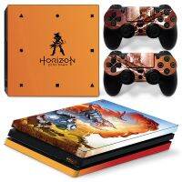 (MQ รูปแบบใหม่) PS4เกมขอบฟ้าเคสสติ๊กเกอร์สกินรูปลอกสำหรับ Ps4โปรคอนโซลและ2ตัวควบคุม PS4กรอบและที่คลุมผิวมืออาชีพ