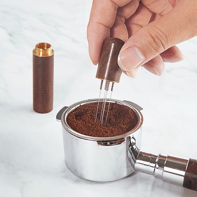 Coffee Tamper Stainless Steel Needles Espresso Powder Stirrer Distributor Leveler Tools Cafe Stirring barista accessories