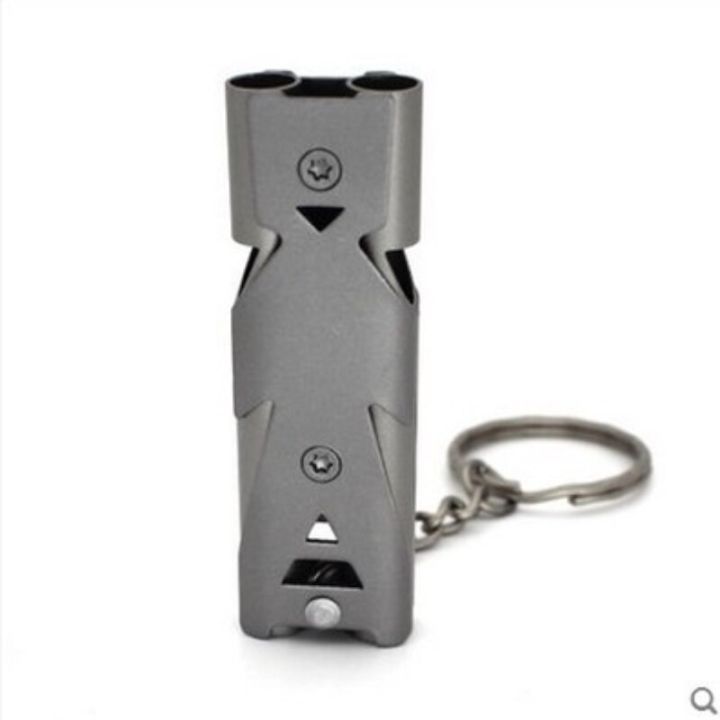 portable-whistle-120-db-aluminum-alloy-double-tube-lifesaving-emergency-sos-safety-survival-whistle-outdoor-edc-tool-survival-kits