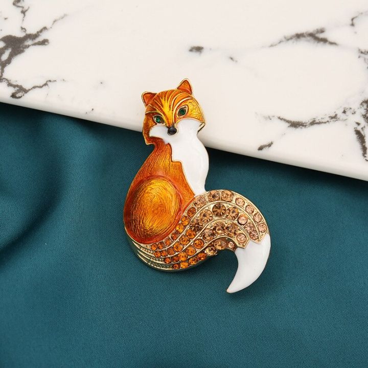 rhinestone-enamel-fox-brooches-for-women-animal-party-causal-brooch-pins-gifts