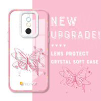 Casing Ponsel สำหรับ Xiaomi Redmi 7 Redmi 8 Redmi 11A 12C 10C ต้นฉบับกันกระแทกเคสการ์ตูนปลอกอ่อนคลุมทั้งหมดป้องกันกล้องเคสมือถือใส