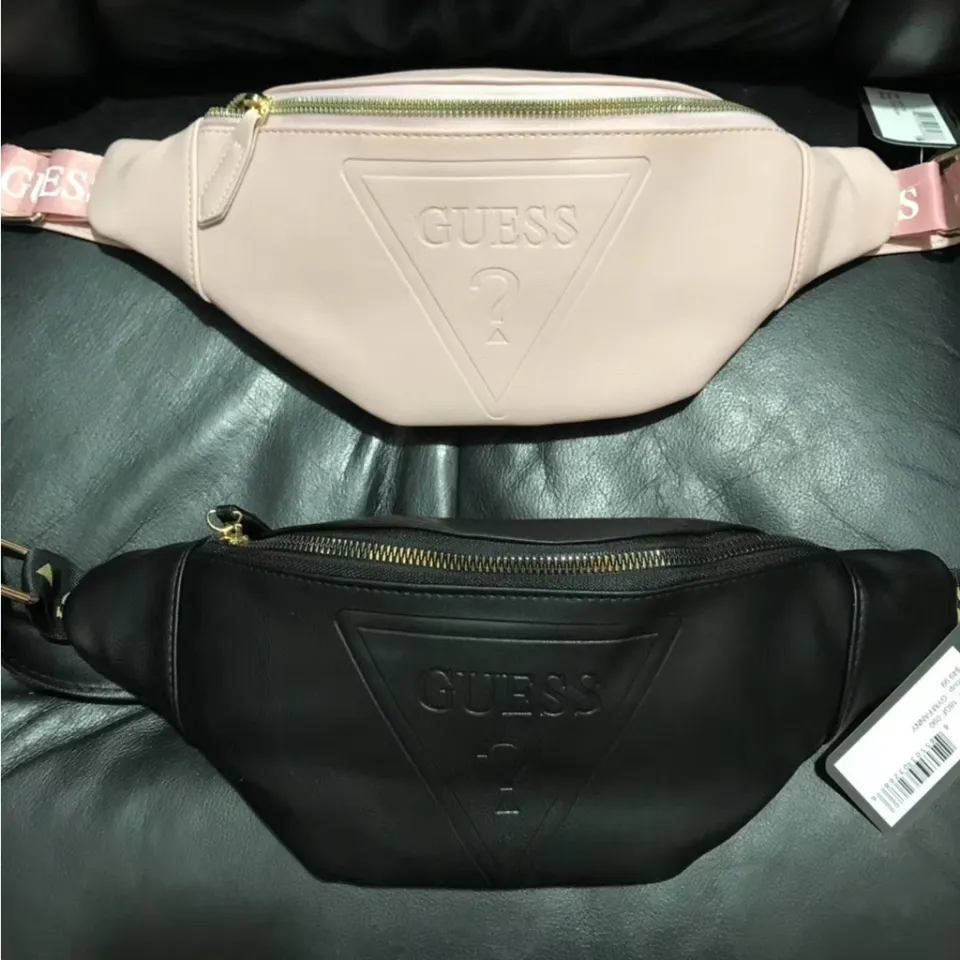 Ready Stock Guess Waist Bag 2023/ Guess Pouch Bag/Shoulder Guess Bag  Crossbody Waistbag 15*38cm