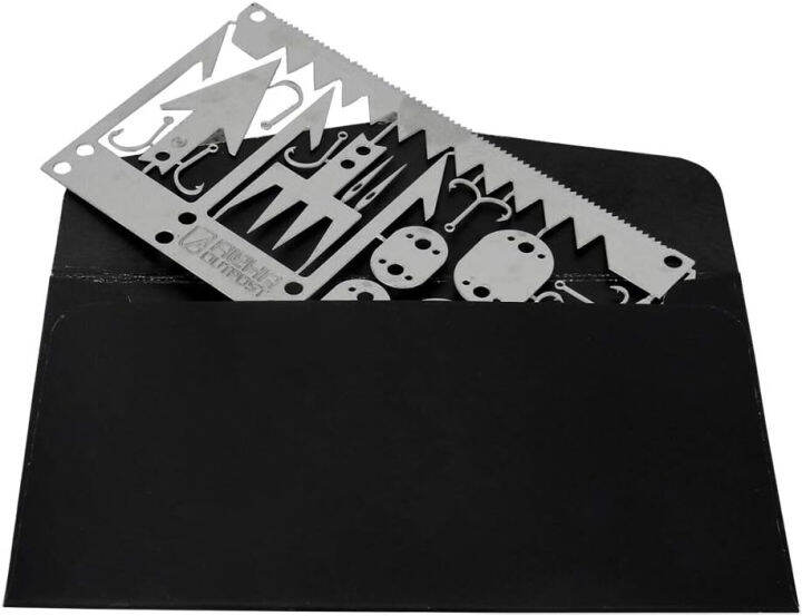 alpha-outpost-survival-cards-original-22-in-1-wallet-multitool-for-camping-gear-hiking-fishing-hunting-wilderness-survival-preppers-bug-out-bag-emergency-kit-pack-of-3