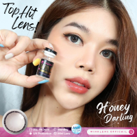 ร้านเลนส์สวยคอนแทค Wink Wow รุ่นHoney Daring สี Gray เทา นำเข้าจากเกาหลี มี อย.ไม่มีค่าสายตา(แฟชั่นสุดHit ขายดี)