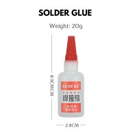 Free Ship 20g Universal Welding Glue Plastic Wood Metal Rubber Tire Fast Repair Glue Soldering Agent Stronger Than Welding Glue