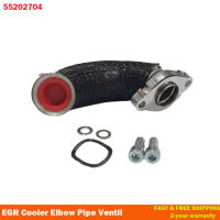 EGR วาล์วท่อระบายความร้อนและปะเก็นสำหรับ Opel Vauxhall Zafira Astra Vectra Signum,สำหรับ Saab 9-3 9-5 55202704,55210701