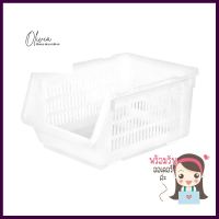 ชั้นวางของอเนกประสงค์ซ้อนได้ NEW LOOK SH-113 สีขาวSTACKABLE SCOOP BASKET NEW LOOK SH-113 WHITE **สินค้าแนะนำ**