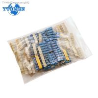 ❅☑❁ Metal Film Resistor 1/4W 1/2W 1W 2W DIP Resistance Pack diy Assortment Kit 10 22 47 100 1K 3.9K 5.6K 10K 100K 150K 820K ohm