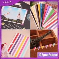 CHIZH 10 sheets DIY วินเทจ แฮนด์เมด สติ๊กเกอร์กรอบรูป สมุดภาพ อัลบั้ม ตัวป้องกันมุมภาพ