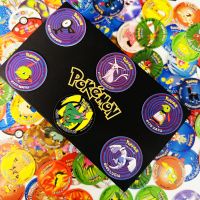 【CW】❒  100pcs Tazos 2 Generation Strokes NO.152-251 Plastic Pogs Trainer Round Collection Game Cards Chipitaps