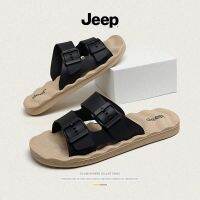 Jeep รองเท้าแตะ กันลื่น ทนต่อการสึกหรอ เหมาะกับการขับขี่ เล่นกีฬากลางแจ้ง แฟชั่นฤดูร้อน สําหรับผู้ชาย